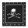 ESPA - Funny Fashion 20 Serviettes En Papier Pirate, Noir Et Blanc -Spooky Decor World 20 serviettes en papier pirate noir et blanc