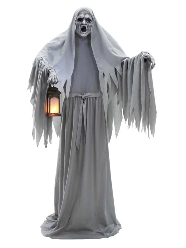 Automate Halloween Fantôme Effrayant (2,15m De Hauteur). 3 Automate Halloween Fantôme Effrayant (2,15m De Hauteur).