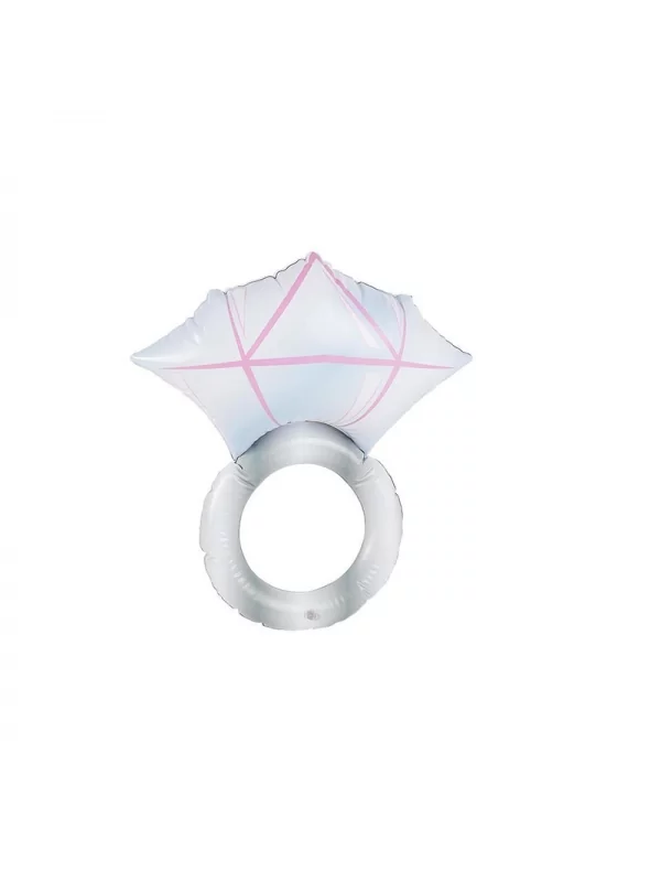 Smiffys Bague En Diamant Gonflable Argent 50 Cm 3 Smiffys Bague En Diamant Gonflable Argent 50 Cm