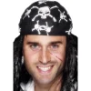 Smiffys Bandana De Pirate Avec Têtes De Mort -Spooky Decor World bandana de pirate avec tetes de mort