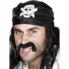 Smiffys Bandana Pirate Avec Crâne -Spooky Decor World bandana pirate avec crane
