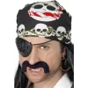 Smiffys Bandana Pirate Noir -Spooky Decor World bandana pirate noir