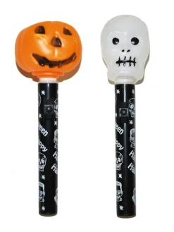 ESPA - Funny Fashion Bâton Lumineux Halloween 18cm (citrouille Ou Squelette) -Spooky Decor World baton lumineux halloween 18cm citrouille ou squelette 3