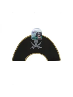 Smiffys Bicorne De Pirate Souple Enfant -Spooky Decor World bicorne de pirate souple enfant 1