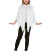 Smiffys Cape Fantôme Blanc Avec Capuche (enfant, Mixte) -Spooky Decor World cape fantome blanc avec capuche enfant mixte