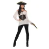 Smiffys Chemisier Style Pirate, De Luxe Pour Femmes, Ivoire, Avec Serre-taille 1 Smiffys Chemisier Style Pirate, De Luxe Pour Femmes, Ivoire, Avec Serre-taille -Spooky Decor World chemisier style pirate de luxe pour femmes ivoire avec serre taille