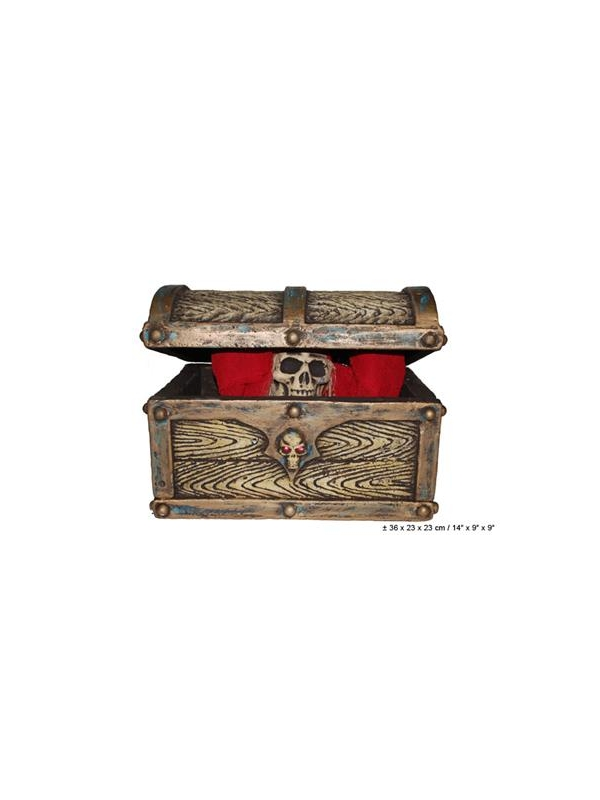 Coffre De Pirate Animé Avec Squelette 3 Coffre De Pirate Animé Avec Squelette