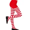WIDMANN Collant Rayé Rouge & Blanc Fille 70 DEN -Spooky Decor World collant raye rouge blanc fille 70 den