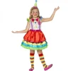 Smiffys Costume Clown Luxe (Robe Et Chapeau) -Spooky Decor World costume clown luxe robe et chapeau