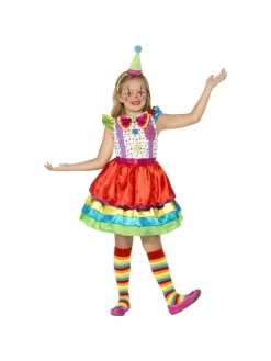 Smiffys Costume Clown Luxe (Robe Et Chapeau)