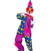 WIDMANN Costume Clown Star (tunique Avec Col, Pantalon Et Chapeau) -Spooky Decor World costume clown star tunique avec col pantalon et chapeau