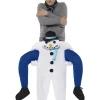 Smiffys Costume Piggyback De Bonhomme De Neige (combinaison) 2 Smiffys Costume Piggyback De Bonhomme De Neige (combinaison) -Spooky Decor World costume piggyback de bonhomme de neige combinaison