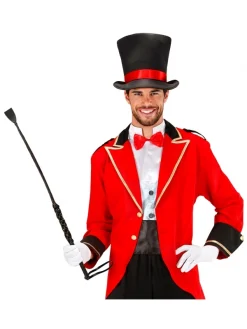 WIDMANN Cravache Noire Aspect Cuir - 60 Cm -Spooky Decor World cravache noire aspect cuir 60 cm 3