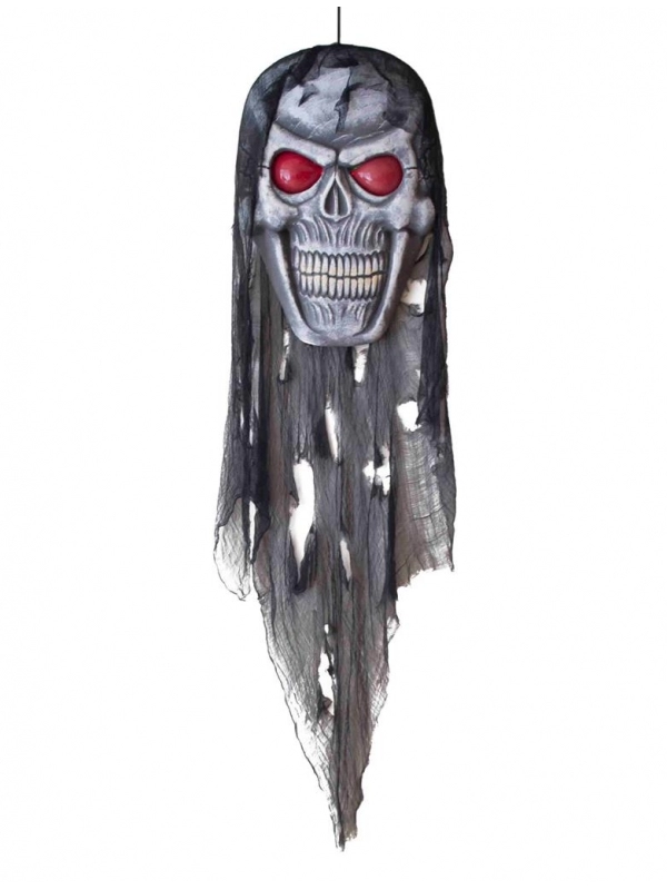 ESPA - Funny Fashion Décoration Tête De Mort 75 Cm Avec Lumière 3 ESPA - Funny Fashion Décoration Tête De Mort 75 Cm Avec Lumière