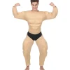 WIDMANN Déguisement Body Builder Homme (combinaison De Muscles Avec Slip) 1 WIDMANN Déguisement Body Builder Homme (combinaison De Muscles Avec Slip) -Spooky Decor World deguisement body builder homme combinaison de muscles avec slip