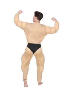 WIDMANN Déguisement Body Builder Homme (combinaison De Muscles Avec Slip) 10 WIDMANN Déguisement Body Builder Homme (combinaison De Muscles Avec Slip) -Spooky Decor World deguisement body builder homme combinaison de muscles avec slip 3