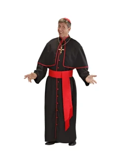 WIDMANN Déguisement Cardinal Noir Et Rouge Homme 7 WIDMANN Déguisement Cardinal Noir Et Rouge Homme -Spooky Decor World deguisement cardinal noir et rouge homme 1 2