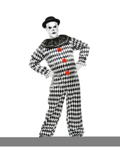 WIDMANN Déguisement Clown Circus Homme Ou Femme (combinaison) -Spooky Decor World deguisement clown circus homme ou femme combinaison 2
