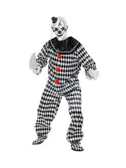 WIDMANN Déguisement Clown Circus Homme Ou Femme (combinaison) -Spooky Decor World deguisement clown circus homme ou femme combinaison 3