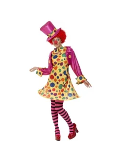 Smiffys Déguisement Clown Femme Multicolore S Au XL