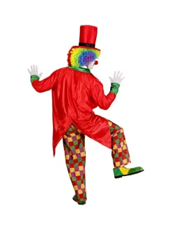 WIDMANN Déguisement Clown (Manteau, Veste, Noeud Papillon, Pantalon Et Chapeau) -Spooky Decor World deguisement clown manteau veste noeud papillon pantalon et chapeau 2