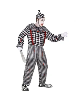 WIDMANN Déguisement Clown Tueur Vintage Homme Du S Au XXXL -Spooky Decor World deguisement clown tueur vintage homme du s au xxxl 2