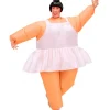WIDMANN Déguisement Danseuse Classique, Gonflable Avec Ventilateur -Spooky Decor World deguisement danseuse classique gonflable avec ventilateur