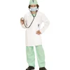 WIDMANN Déguisement De Docteur Garçon (chemise, Pantalon, Blouse, Coiffe, Masque, Stéthoscope) -Spooky Decor World deguisement de docteur garcon chemise pantalon blouse coiffe masque stethoscope