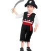 WIDMANN Déguisement De Pirate Du 2 Ans Au 4 Ans (haut, Pantalon, Ceinture, Chapeau) -Spooky Decor World deguisement de pirate du 2 ans au 4 ans haut pantalon ceinture chapeau