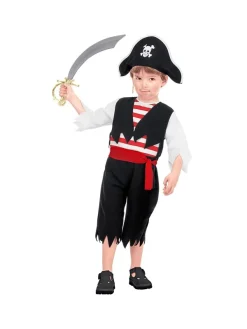 WIDMANN Déguisement De Pirate Du 2 Ans Au 4 Ans (haut, Pantalon, Ceinture, Chapeau)