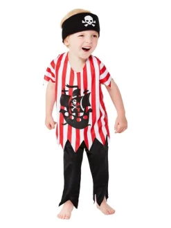 Smiffys Déguisement De Pirate Pour Tout-petit 1 à 4 Ans (haut, Pantalon, Et Bandana)