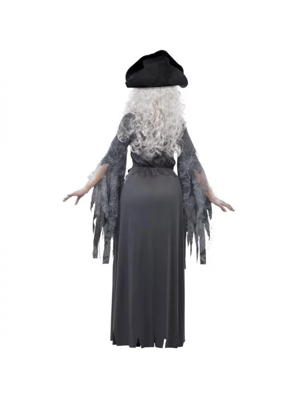 Smiffys Déguisement Fantôme Princesse Pirate (robe & Chapeau) 4 Smiffys Déguisement Fantôme Princesse Pirate (robe & Chapeau) – Image 2