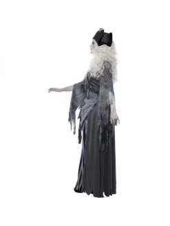 Smiffys Déguisement Fantôme Princesse Pirate (robe & Chapeau) 7 Smiffys Déguisement Fantôme Princesse Pirate (robe & Chapeau) -Spooky Decor World deguisement fantome princesse pirate robe chapeau 2