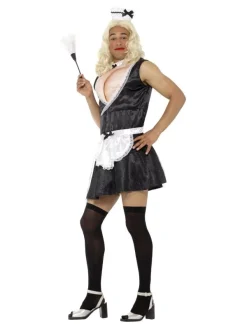 Smiffys Déguisement Femme De Chambre Humoristique (homme) 7 Smiffys Déguisement Femme De Chambre Humoristique (homme) -Spooky Decor World deguisement femme de chambre humoristique homme 2