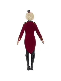 Smiffys Déguisement Femme Mr Loyal ( Avec Veste Queue De Pue, Col Et Mini Haut-de-forme) 6 Smiffys Déguisement Femme Mr Loyal ( Avec Veste Queue De Pue, Col Et Mini Haut-de-forme) -Spooky Decor World deguisement femme mr loyal avec veste queue de pue col et mini haut de forme 1