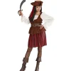 WIDMANN Déguisement Femme Pirate (robe Avec Gilet, Ceinture, Sur-bottes, Bandeau, Chapeau) 2 WIDMANN Déguisement Femme Pirate (robe Avec Gilet, Ceinture, Sur-bottes, Bandeau, Chapeau) -Spooky Decor World deguisement femme pirate robe avec gilet ceinture sur bottes bandeau chapeau