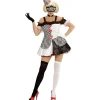 WIDMANN Déguisement Fille Pierrot (robe, Chapeau) -Spooky Decor World deguisement fille pierrot robe chapeau