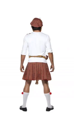 Smiffys Déguisement Highlander Bien équipé Rouge Homme (chapeau, Barbe, Haut, Ceinture, Kilt, Sporran, Chaussettes & Dotation) -Spooky Decor World deguisement highlander bien equipe rouge homme chapeau barbe haut ceinture kilt sporran chaussettes dotation 2