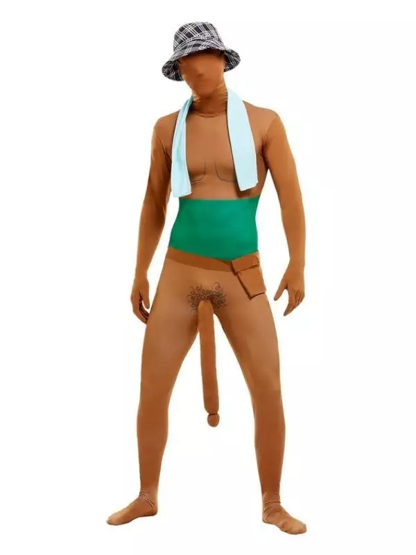 Smiffys Déguisement Homme Avec Un Très Grand Zizi (combinaison, Chapeau, écharpe Et Sac) 3 Smiffys Déguisement Homme Avec Un Très Grand Zizi (combinaison, Chapeau, écharpe Et Sac)