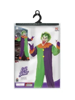 WIDMANN Déguisement Joker Démoniaque Adulte (costume, Masque) -Spooky Decor World deguisement joker demoniaque adulte costume masque 3