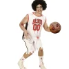 WIDMANN Déguisement Joueur De Basket Zombie Homme (t-shirt, Short) -Spooky Decor World deguisement joueur de basket zombie homme t shirt short