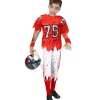 WIDMANN Déguisement Joueur De Football Américain Zombie Enfant (tee-shirt Rembourré, Pantalon) 2 WIDMANN Déguisement Joueur De Football Américain Zombie Enfant (tee-shirt Rembourré, Pantalon) -Spooky Decor World deguisement joueur de football americain zombie enfant tee shirt rembourre pantalon