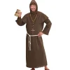 WIDMANN Déguisement Moine Homme (robe, Ceinture, Capuche) 2 WIDMANN Déguisement Moine Homme (robe, Ceinture, Capuche) -Spooky Decor World deguisement moine homme robe ceinture capuche