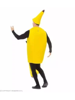 WIDMANN Déguisement Monsieur Banane Adulte Avec Moustache & Chapeau 8 WIDMANN Déguisement Monsieur Banane Adulte Avec Moustache & Chapeau -Spooky Decor World deguisement monsieur banane adulte avec moustache chapeau 2