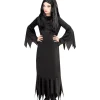 WIDMANN Déguisement Mortisia Noir Fille (robe) 2 WIDMANN Déguisement Mortisia Noir Fille (robe) -Spooky Decor World deguisement mortisia noir fille robe