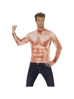 Smiffys Déguisement Muscle Homme (tee-shirt Manches Longues) -Spooky Decor World deguisement muscle homme tee shirt manches longues 2