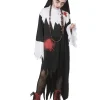 Déguisement Nonne Diabolique Fille (Robe, Coiffe, Ceinture)