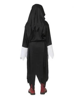 Déguisement Nonne Diabolique Fille (Robe, Coiffe, Ceinture) -Spooky Decor World deguisement nonne diabolique fille robe coiffe ceinture 3