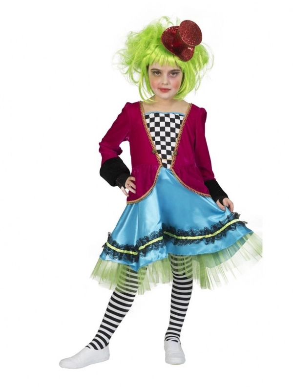 Déguisement Original De Clown Fille Avec Robe Et Veste 3 Déguisement Original De Clown Fille Avec Robe Et Veste