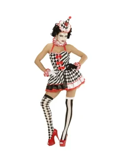 WIDMANN Déguisement Pierrot Femme (robe, Col, Bandeaux De Poignets, Chapeau) -Spooky Decor World deguisement pierrot femme robe col bandeaux de poignets chapeau 2